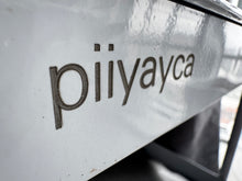 Load image into Gallery viewer, piiyayca Shelves for storage 3 levels white environmentally friendly material Small cart storage rack