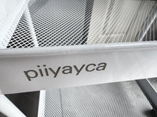 Load image into Gallery viewer, piiyayca Shelves for storage 3 levels white environmentally friendly material Small cart storage rack