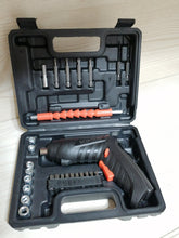 Load image into Gallery viewer, SCIPOLIS Hand tools, namely, drills,Cordless Drill Kit with Charger,Home Tool Kit with Electric Drill