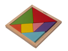 Load image into Gallery viewer, ALLWELLY Jigsaw Puzzles Wooden Toddler Jigsaw Puzzle Gift Toy for 1 2 3 Years Old Boys and Girls,7 Pack Different Shapes Montessori Toy for Infant,Toddler Sensory Toy,Fine Motor Skill Early Learning Educational Gift