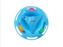 Load image into Gallery viewer, Becayomo Cat Toy Roller 2-Level Turntable Cat Toys Balls with Six Colorful Balls Interactive Kitten Fun Mental Physical Exercise Puzzle Kitten Toys.