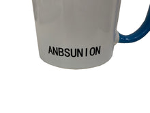 Load image into Gallery viewer, ANBSUNION Cup Porcelain Coffee Mugs 12 Ounce Cups with Handle for Hot or Cold Drinks like Cocoa, Milk, Tea or Water - Smooth Ceramic with Modern Design