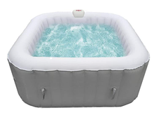 Load image into Gallery viewer, GOSNAD Square Inflatable Jetted Hot Tub Spa with Cover