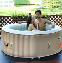 Load image into Gallery viewer, GOSNAD 4 Person Portable Outdoor Blow up Inflatable Air Bubble Spa Hot Tub
