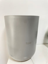 Load image into Gallery viewer, TUQI Garbage cans for household purposes Small Trash Can – Open Top Garbage Cans for Kitchen, Office, Dorm, Bathroom, etc. –Waste Can for Compact/Tight Spaces – The Perfect Bathroom Trash Can – Glossy Grey
