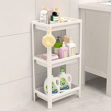 Load image into Gallery viewer, Verizcc  Shelves for storage  3 levels  white  Plastic environmentally friendly material
