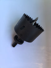 Load image into Gallery viewer, ITOOLFIRM Drill bits for hand drills，2-5/8 inch Hole Saw for Metal and Plywood, Bi-Metal Circular Wood Drill Bit Cutting 1.75” Deep with Hex Shank for Drywall, Fiberglass, Plasterboard, Acrylic and Sheet Steel
