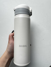 Load image into Gallery viewer, BIXIBIN   316 Drinking vessels Vacuum bottles（500ml）white 23*6.5cm  Insulated flasks  Vacuum flasks Airpot Insulated Coffee Thermos Urn Stainless Steel Vacuum Thermal Pot Flask for Coffee, Hot Water, Tea, Hot Beverage - Keep 12 Hours Hot, 24 Hours Cold
