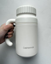Load image into Gallery viewer, Cashewnuts 316&amp;304 Drinking vessels Vacuum bottles（1000ml）white 20*9.8cm  Insulated flasks  Vacuum flasks Airpot Insulated Coffee Thermos Urn Stainless Steel Vacuum Thermal Pot Flask for Coffee, Hot Water, Tea, Hot Beverage

