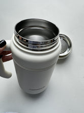 Load image into Gallery viewer, Cashewnuts 316&amp;304 Drinking vessels Vacuum bottles（1000ml）white 20*9.8cm  Insulated flasks  Vacuum flasks Airpot Insulated Coffee Thermos Urn Stainless Steel Vacuum Thermal Pot Flask for Coffee, Hot Water, Tea, Hot Beverage
