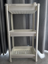 Load image into Gallery viewer, Verizcc  Shelves for storage  3 levels  white  Plastic environmentally friendly material
