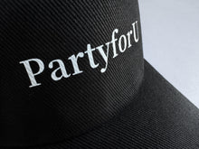 Load image into Gallery viewer, PartyforU   hat（black），Men's /Woman's Athletic Baseball Fitted Cap Outdoor Cap Mountain Dad Hat - Unstructured Soft Cotton Cap
