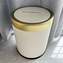 Load image into Gallery viewer, Proinsightore  Trash containers for household use（12L）28cm*23.5cm  cream white
