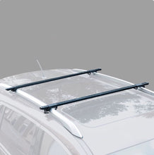 Load image into Gallery viewer, EXCEED FABRICATION Luggage carriers for vehicles，Roof Rack Cross Bars Adjustable Aluminum Cargo Racks Rooftop Crossbars Luggage Canoe Kayak Carrier Fit for Most Vehicle Wagon Car Without Roof Side Rail - 165 LBS Capacity
