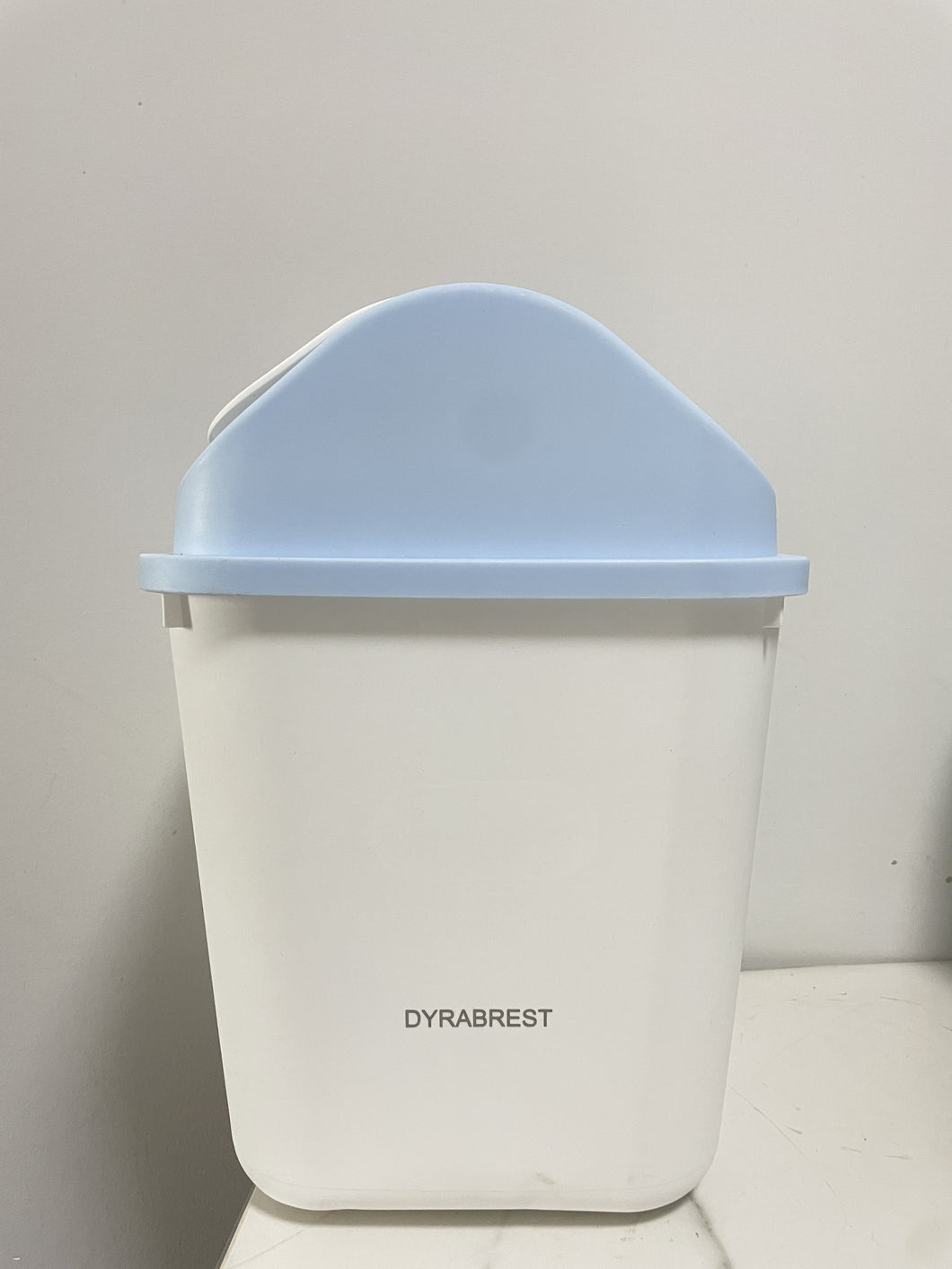 DYRABREST Garbage cans for household purposes Small Trash Can – Open Top Garbage Cans for Kitchen, Office, Dorm, Bathroom, etc. –Waste Can for Compact/Tight Spaces – The Perfect Bathroom Trash Can