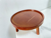 Load image into Gallery viewer, LOYALHEARTDY Flower-pot pedestals，, Wooden Riser Stand for Bonsai, Flower Pot, Small Plant Stands Potted Stand Round Rustic Plant Display Stool Wood Pedestal Riser for Garden, Patio, Home
