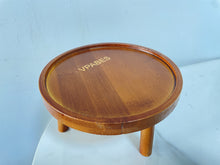 Load image into Gallery viewer, VPABES Flower-pot pedestals，, Wooden Riser Stand for Bonsai, Flower Pot, Small Plant Stands Potted Stand Round Rustic Plant Display Stool Wood Pedestal Riser for Garden, Patio, Home
