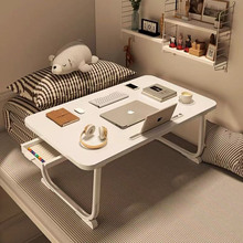 Load image into Gallery viewer, UCHFUIEW   Desks  (WHITE）Foldable&amp;portable-Study desk for writing, reading, learning, and working [120*40*75cm]
