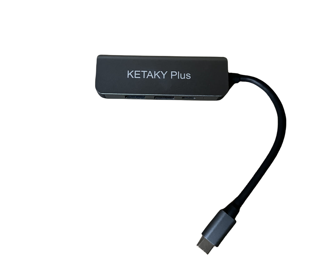 KETAKY Plus Electronic docking stations，USB C Docking Station Dual Monitor, 14 in 1 Hub Triple Display Adapter with  HDMI,,100W PD, Mic/Audio, SD/TF, Ethernet Ports Compatible with iPhone 15 ProMax/Pro/MacBook/Dell/Surface Laptops