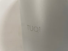 Load image into Gallery viewer, TUQI Garbage cans for household purposes Small Trash Can – Open Top Garbage Cans for Kitchen, Office, Dorm, Bathroom, etc. –Waste Can for Compact/Tight Spaces – The Perfect Bathroom Trash Can – Glossy Grey
