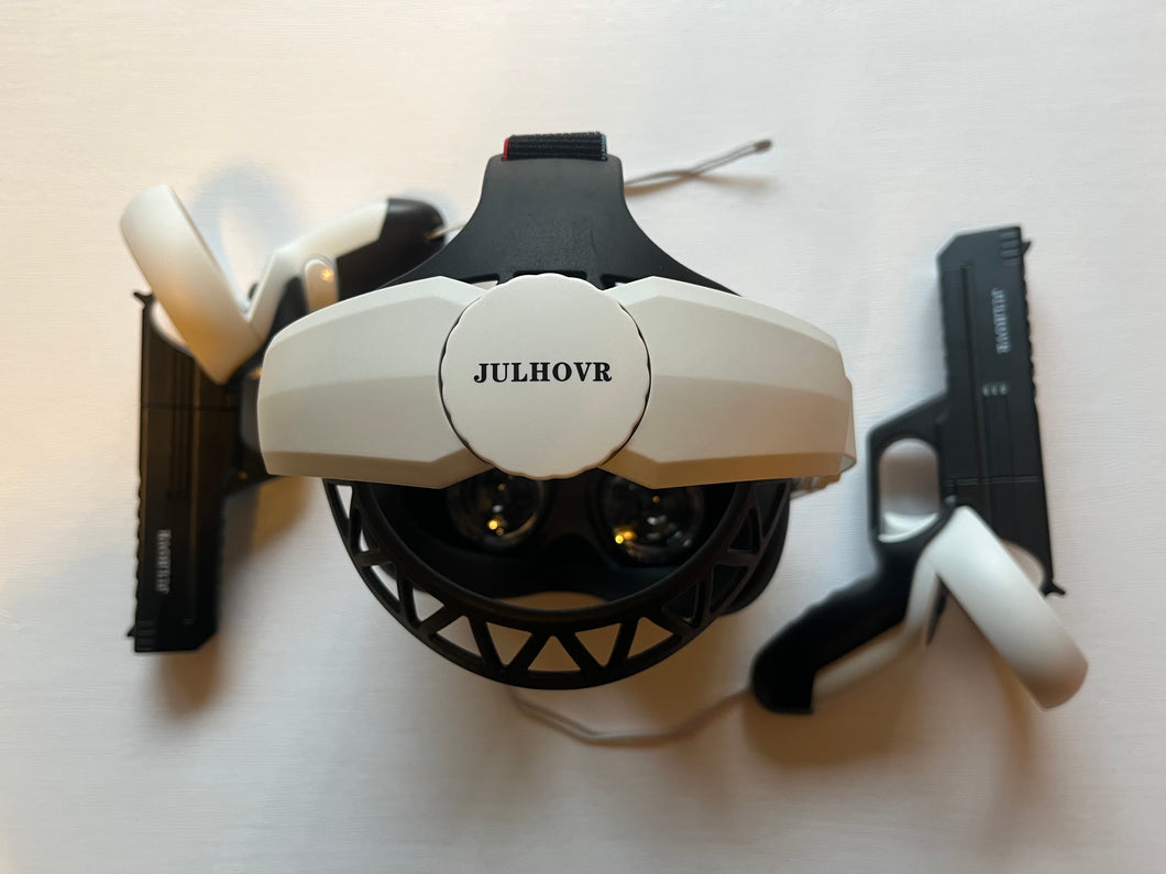 JULHOVR Virtual Reality Headsets VR Headset, VR 3D Virtual Reality Headset for Movies and Games VR Glasses Goggles Compatible with Phone & Android, 2K Anti-Blue Lenses, Adjustable Pupil & Object Distance