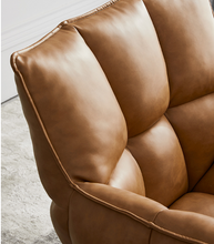 Load image into Gallery viewer, GOSNAD Modern Leather Metal Leg Accent Lounge Chair
