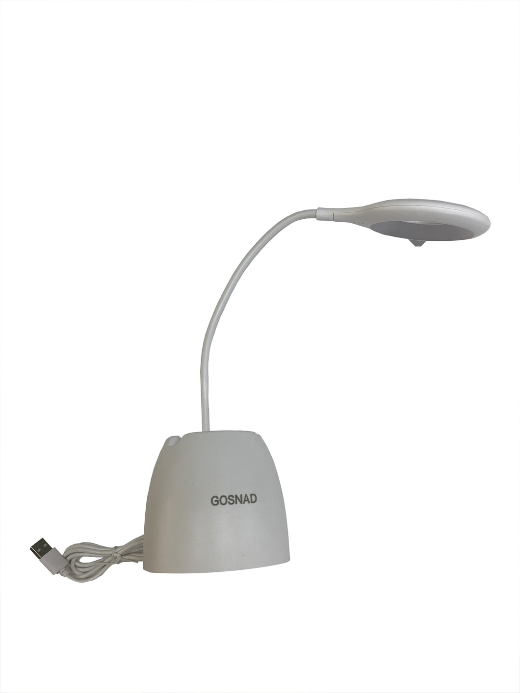 GOSNAD LED Desk Reading Lamp with Pencil Case and Phone Holder